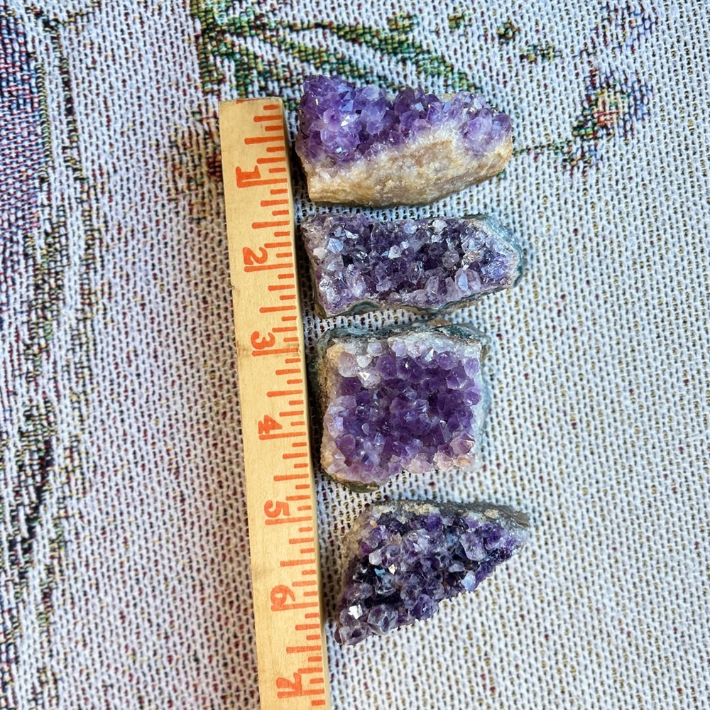 Amethyst Crystal Cluster Set - Picture 12 of 14